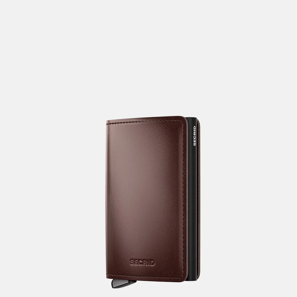 Secrid Slim Wallet Pasjeshouders bruin